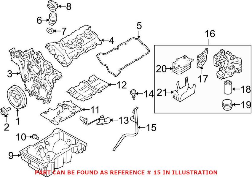 Saab Engine Oil Dipstick Tube 12593629 - Genuine Saab